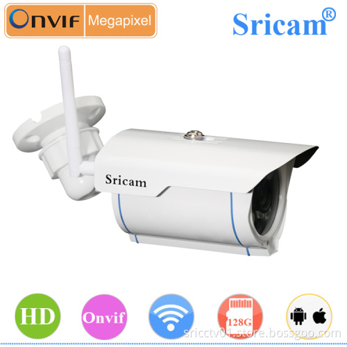 Sricam SP007 outdoor bullet wifi IP camera full hd ip66 kamera with factory free app